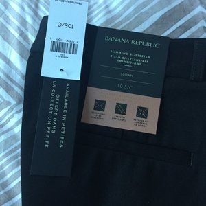 brand new black and white trousers